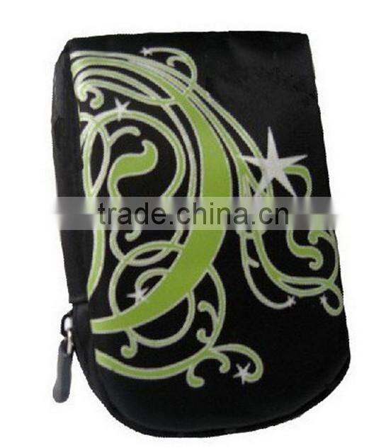 Stylish printed camera bag for girls with string