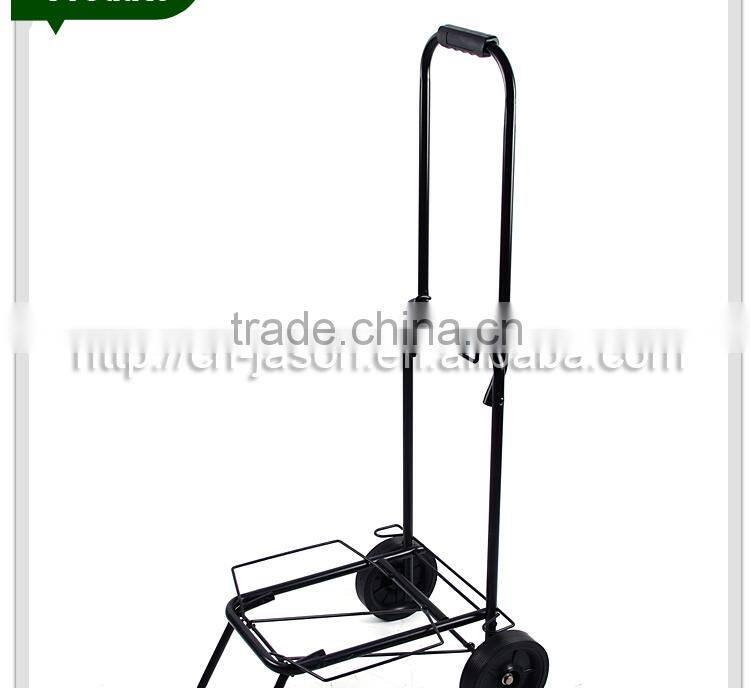 Useful tube folding luggage cart