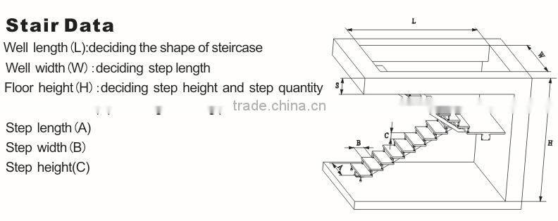 used wood stairs metal diy floating stairs