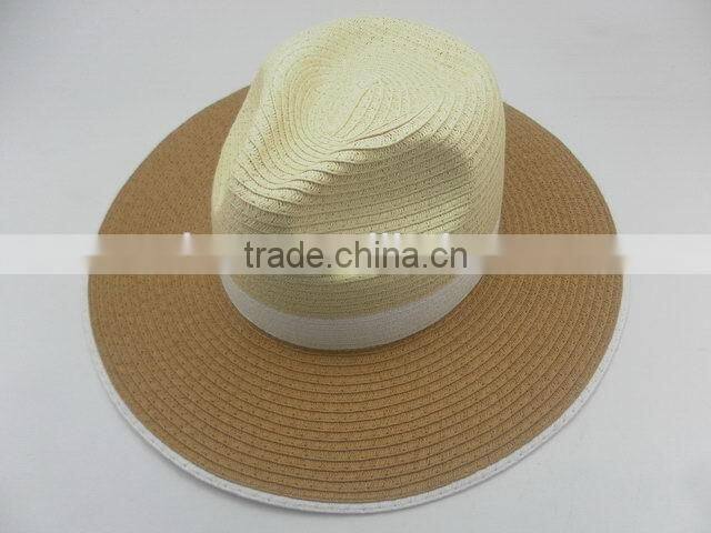 New style hot selling custom hollow straw panama hat