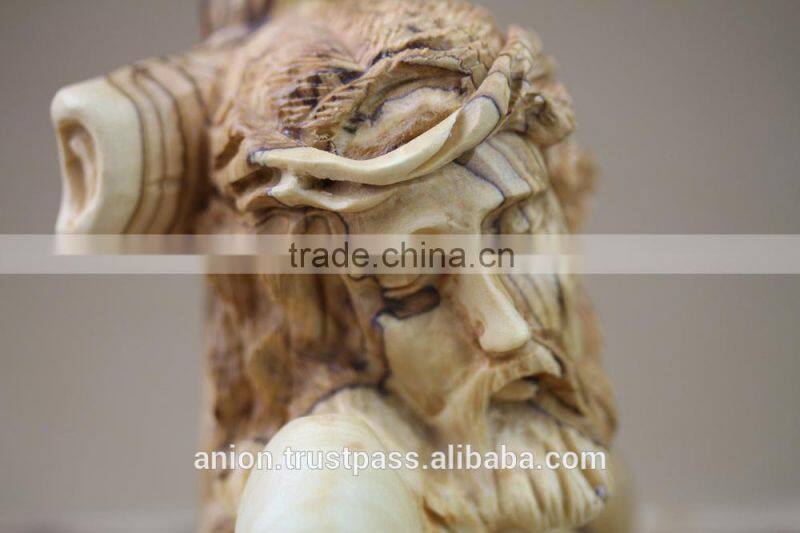 Jesus Christ Olive Wood Carved Figure