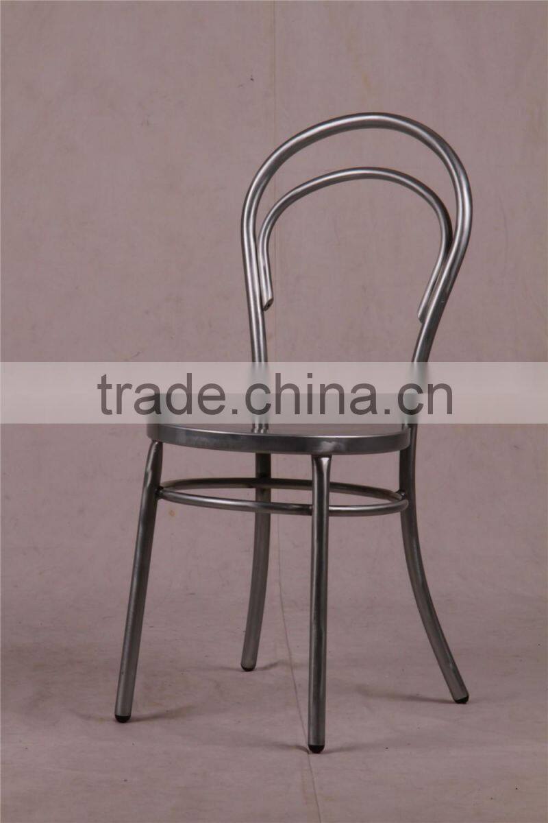 Metal French Aluminum Bistro Chair Deck chair