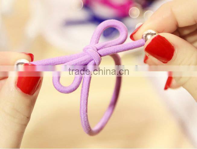 metal free colorful good quality elastic hair band