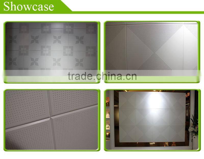 Artistic expanded aluminum perforated ceiling panel