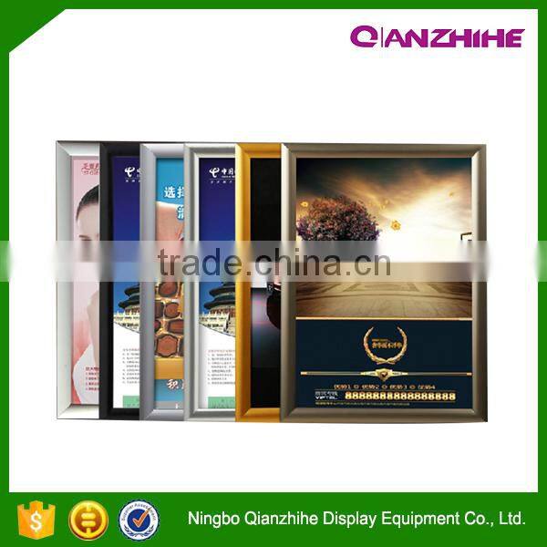 aluminum profile 25mm A2 clip frame poster frame snap frame