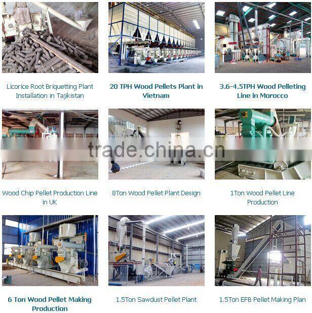 Compress wood waste into pellets with pellet press machines of ring die