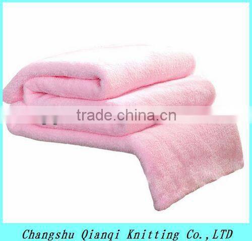 super soft coral fleece blanket