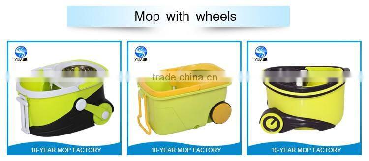 hot selling magic cleaning spin microfiber mop with bucket
