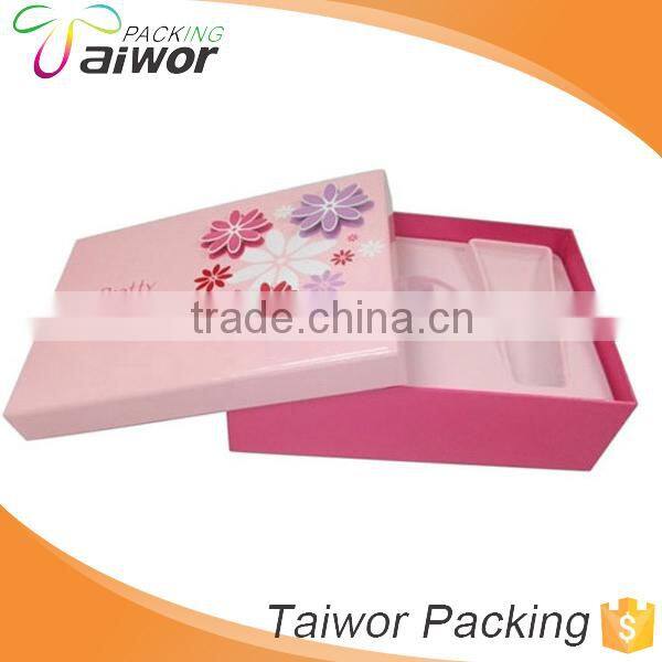 Handmade and custom perfume packaging gift cosmetics box