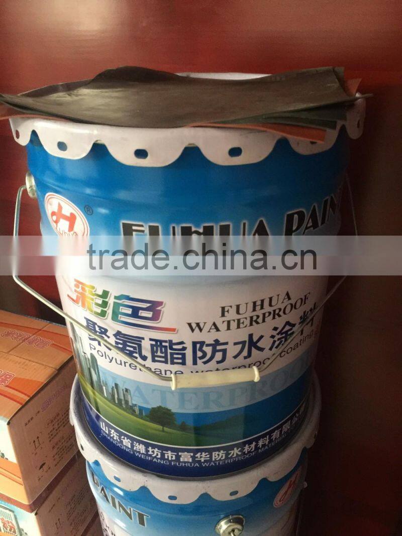 liquid Polyurethane waterproof membrane coating materials Weifang Fuhua