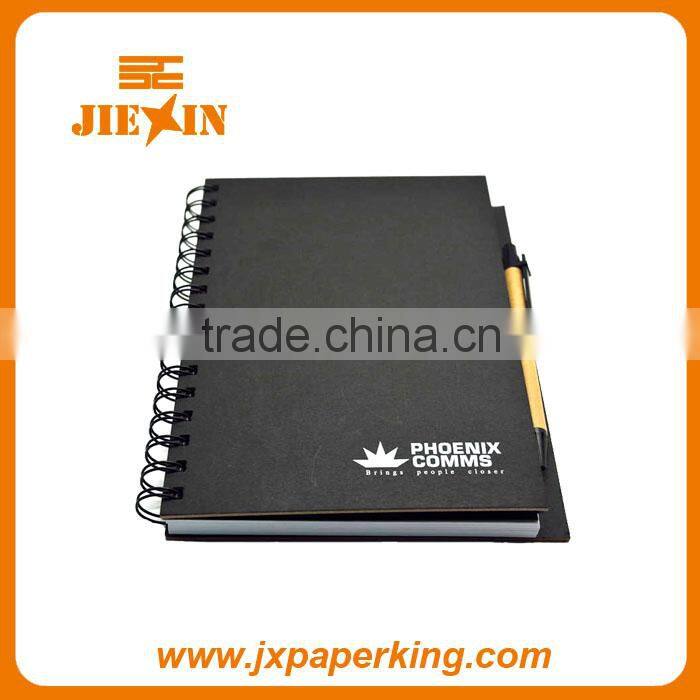 magic clolor spiral notebooks with plastic cover for office supplies