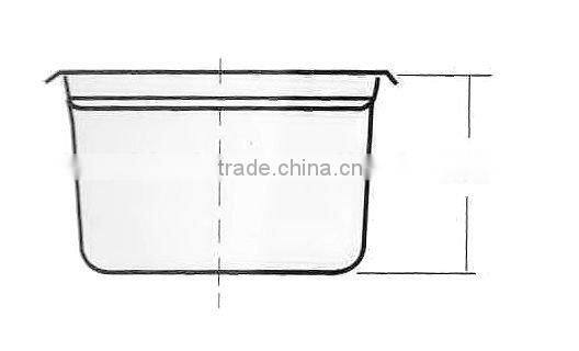 commercial kitchen equipment china stainless steel different size Gastronorm Pans
