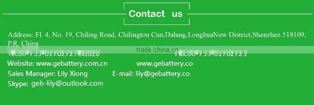hot seller rechargeable GEB 3.7V2400mah 18650 li-ion battery