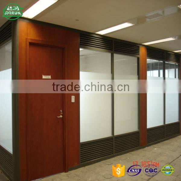Movale Wood Grain Aluminium Folding Partition Wall