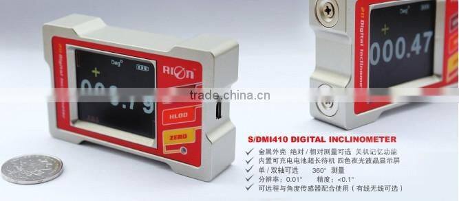 DMI320 Low Cost High Precise Digital Clinometer / Slope Meter With Better Accuracy 0.1deg In Full Range +/-90deg or +/-180deg
