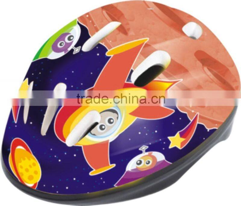 Colorful Comic Picture Adorable Children Helmet