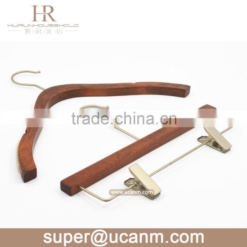 HRW-GT315GV Antique lotus wooden pants hanger