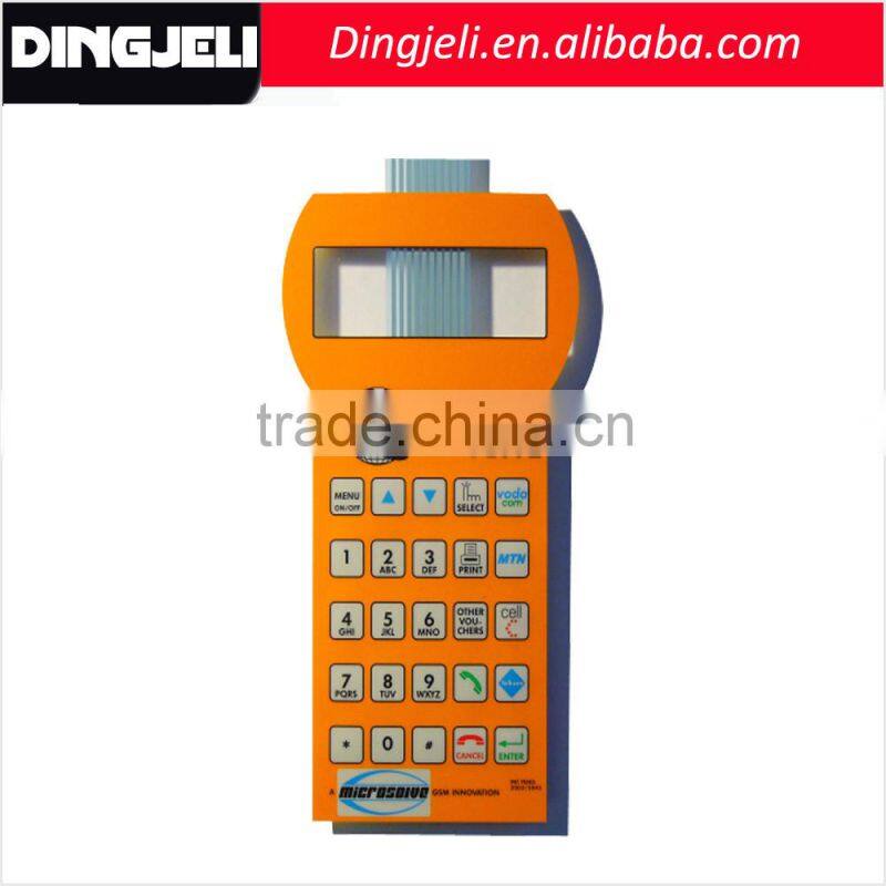 2014 Newest Product Custom Polyester Tactile Switch Silicone Rubber Membrane