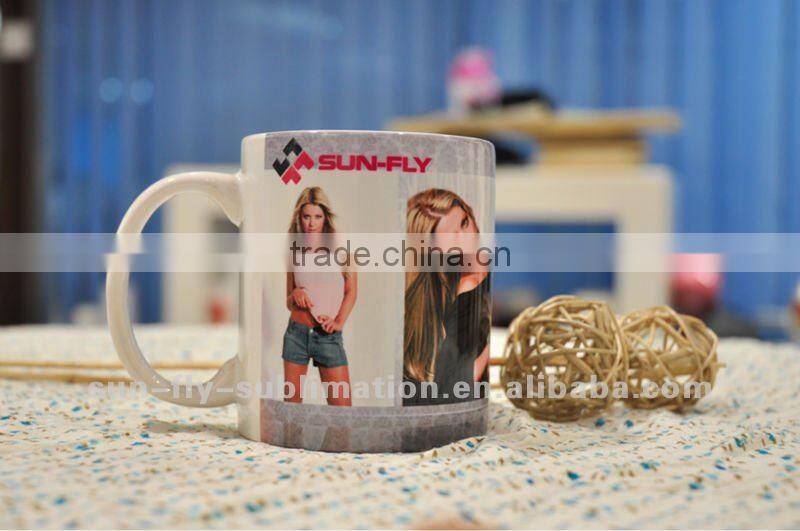 White Ceramic Coated Sublimation Mug 11oz (SFS-MG01)