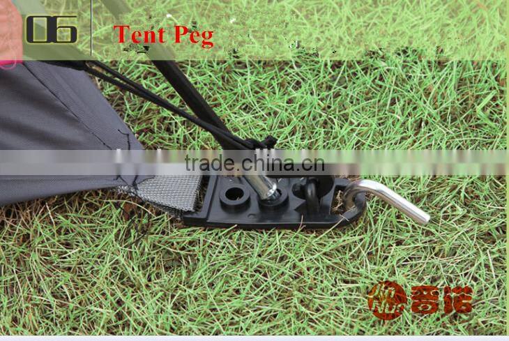 2 Person Double Layer Single Door Camping Tent