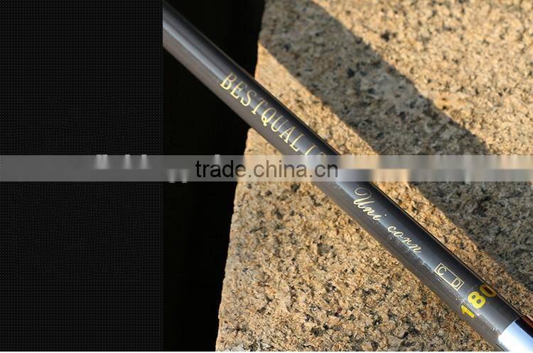 Mini Short Saltwater Rods Spinning Fishing Poles Fiberglass Material