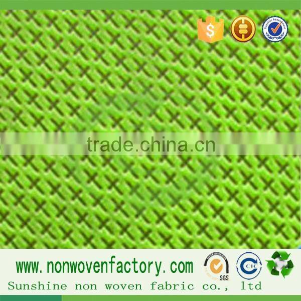 Polypropylene nonwoven fabric raw material, spunbonded polypropylene nonwoven fabric, bulk cross stitch fabric