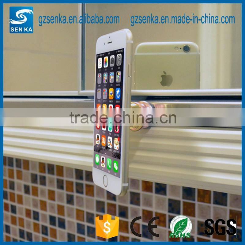 new premium zinc alloy with rhinestone magnetic phone car holder