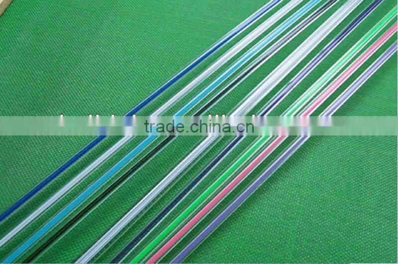 Transparent & colored acrylic stick