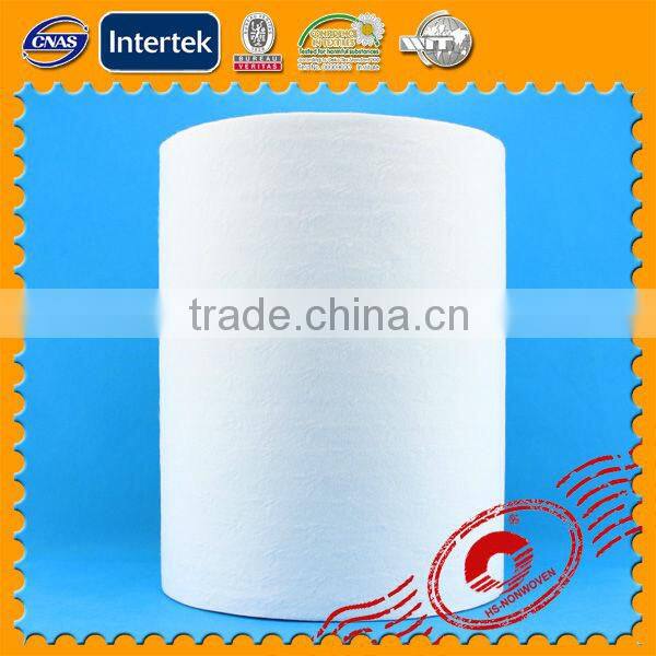 spunlace nonwoven fabric in roll as cleaning material