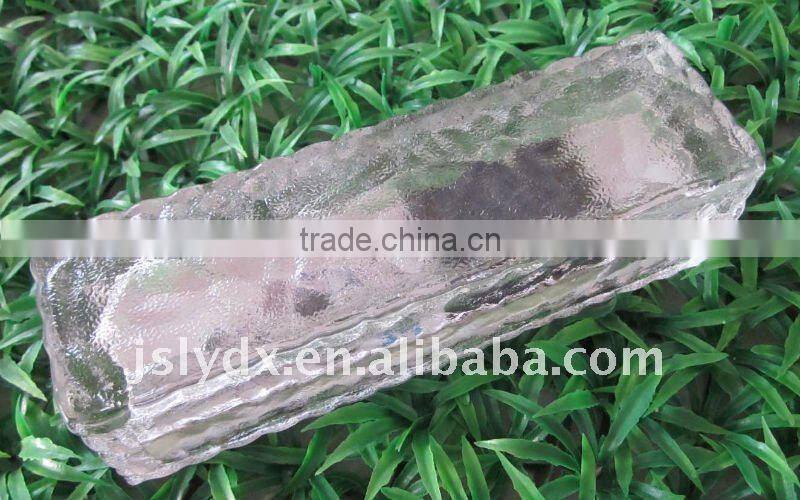 O Solar Ice Glass Brick LED light, solar light, underground paver light
