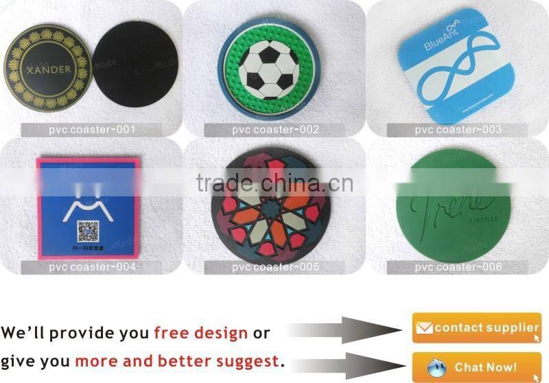 customized logo tea cup coaster