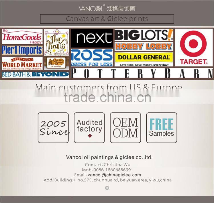 High Quality contemporary art paintings, custom photo printing, framed wall art