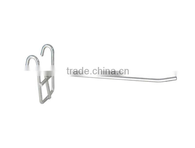 professional manufacture of metal pegboard wire hanging hook HSX-1083