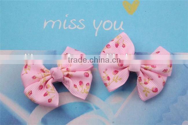 Wholesale Butterfly Ribbon Bow Hair Clip For Girls