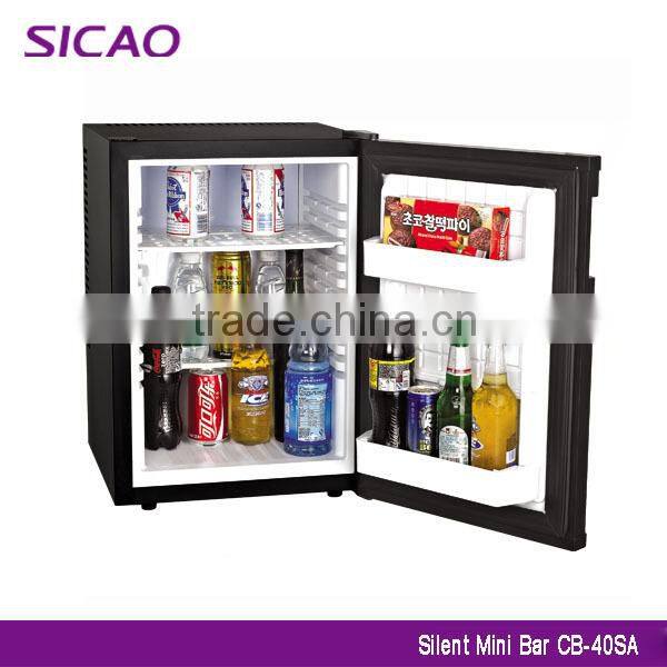 40 Liter Hotel Mini Bar Refrigerator , Mini Bar Fridge For Hotel