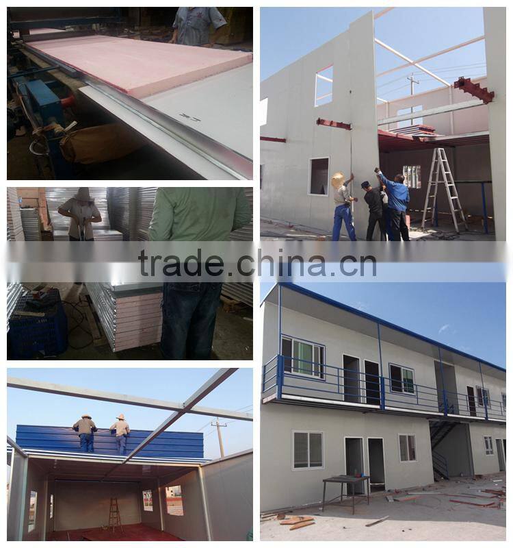 Heat Insulation Rock Wool Sandwich Panel