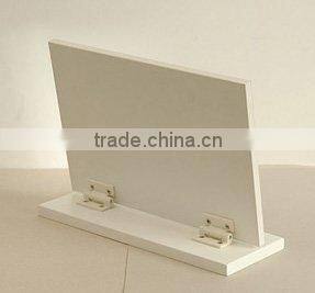 Clear Furniture Modern MDF Desk Mirror Small Barber Shop Furniture Frameless Mirror