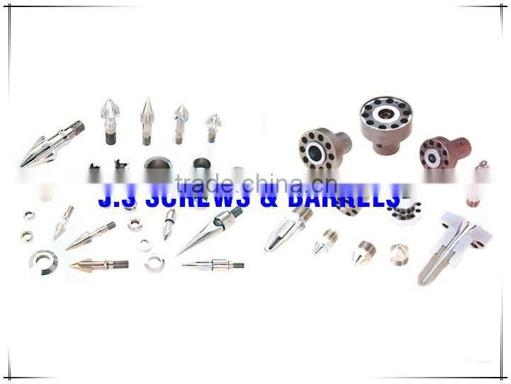 Plastic shoes injection machine single screw and cylinder for plastic machine