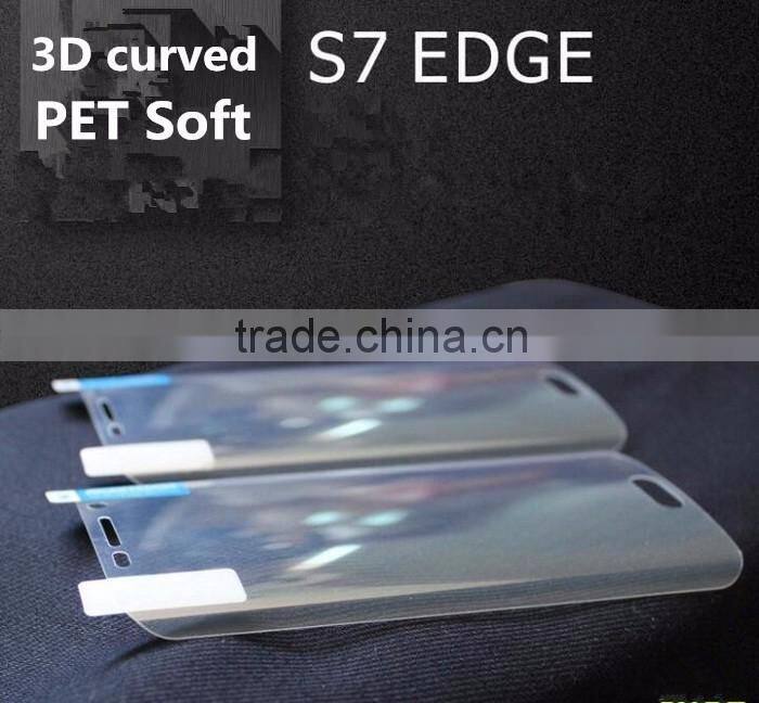 For galaxy s7 edge screen protector, For Samsung Galaxy S7 Edge Soft PET Ultra Clear Screen Protector Full Body HD Clear Film