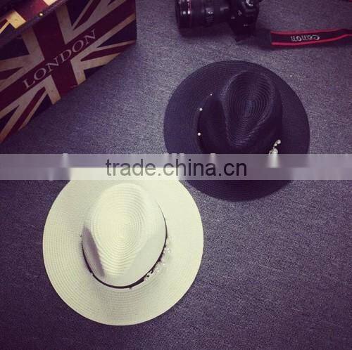 2016 Europe popular ladies handmade sun hats alibaba high quality cheaper wholesale hat straw