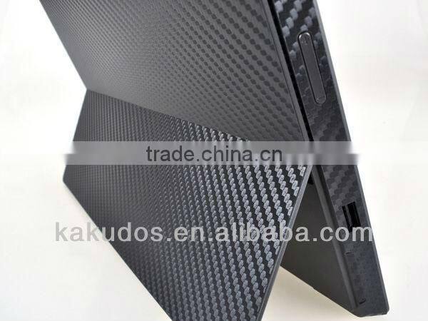 Manufacturer Cheap Carbon Fiber Full Body Skin Sticker for Microsoft Surface Pro 3