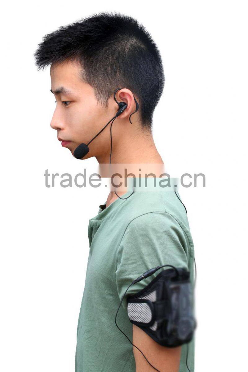 2016 New FBIM soccer referee full duplex communication system intercom talkie walkie waterproof headphone
