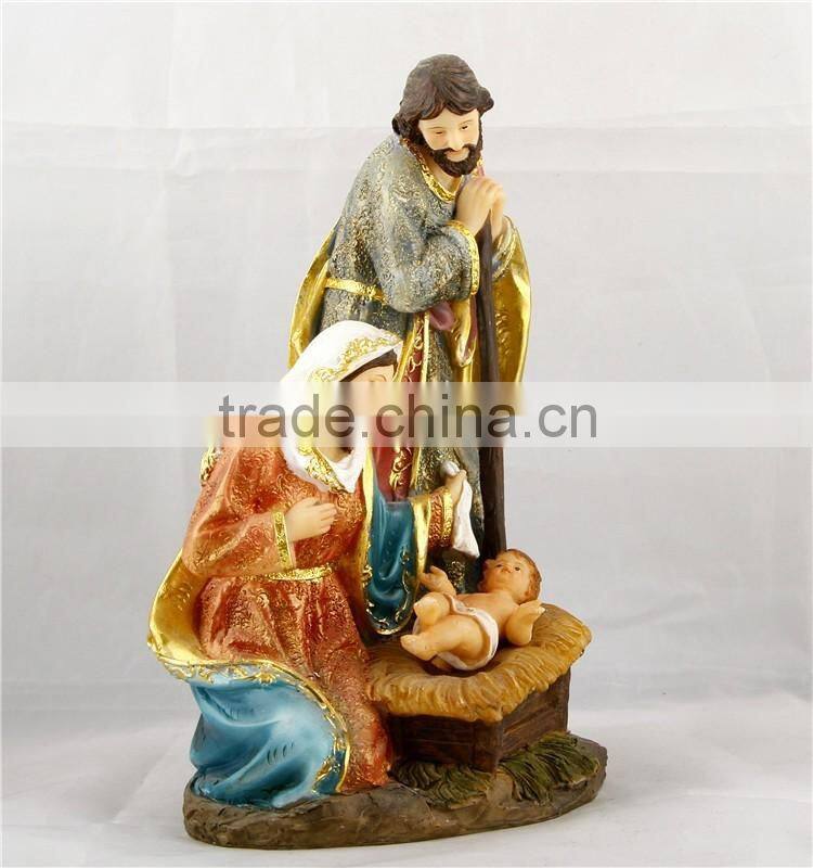 christian holy family decoration