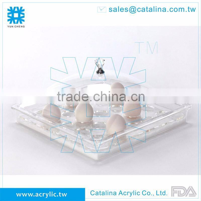 Taiwan Manufacturer High Quality Acrylic Banquet Serving Tray