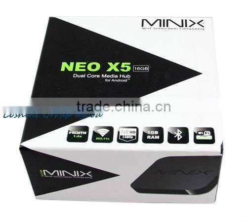16GB ROM MINIX NEO X5 Android Dual-Core Bluetooth TV Mini PC Box Wi-Fi 1GB RAM