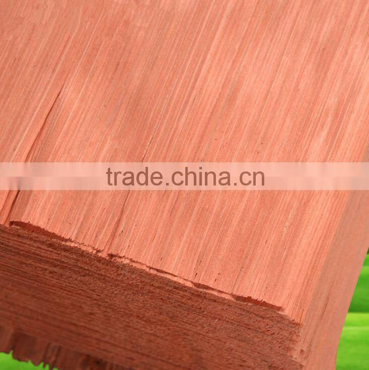 natural Sapeli Veneer and recon sapeli veneer poplar by dyeing