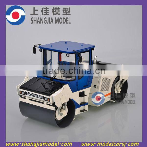 1:20 Zoomlion diecast road roller,road roller scale model,construction machinery model manufacturer