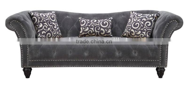 Modern Appearance and Home Furniture General Use living room solid wood sofa set