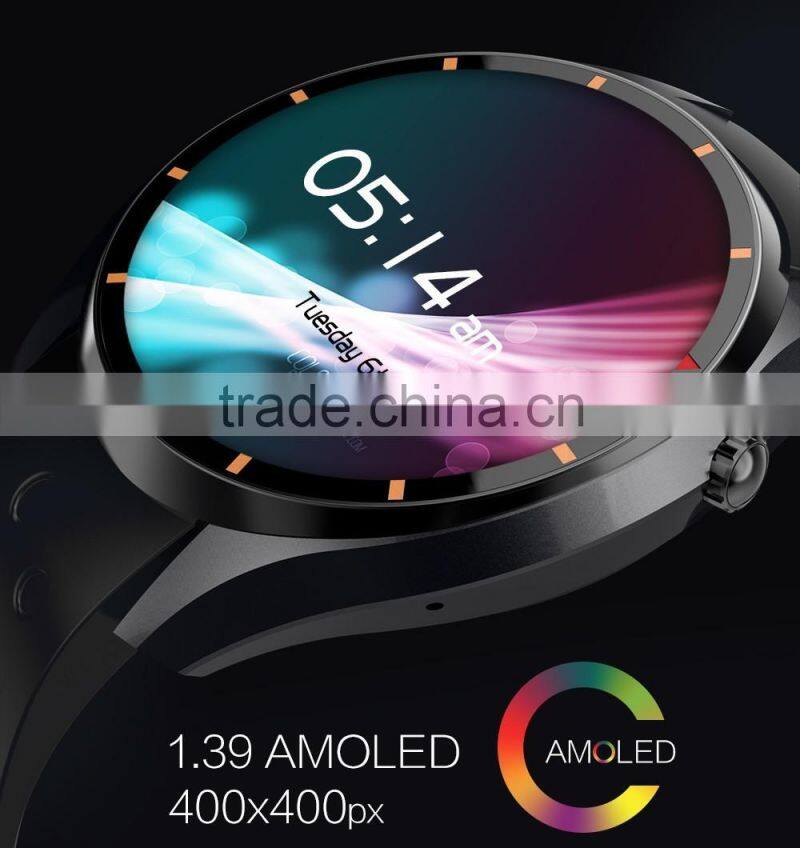 3G Heart rate monitor Pedometer G-sensor Wifi GPS smart watch