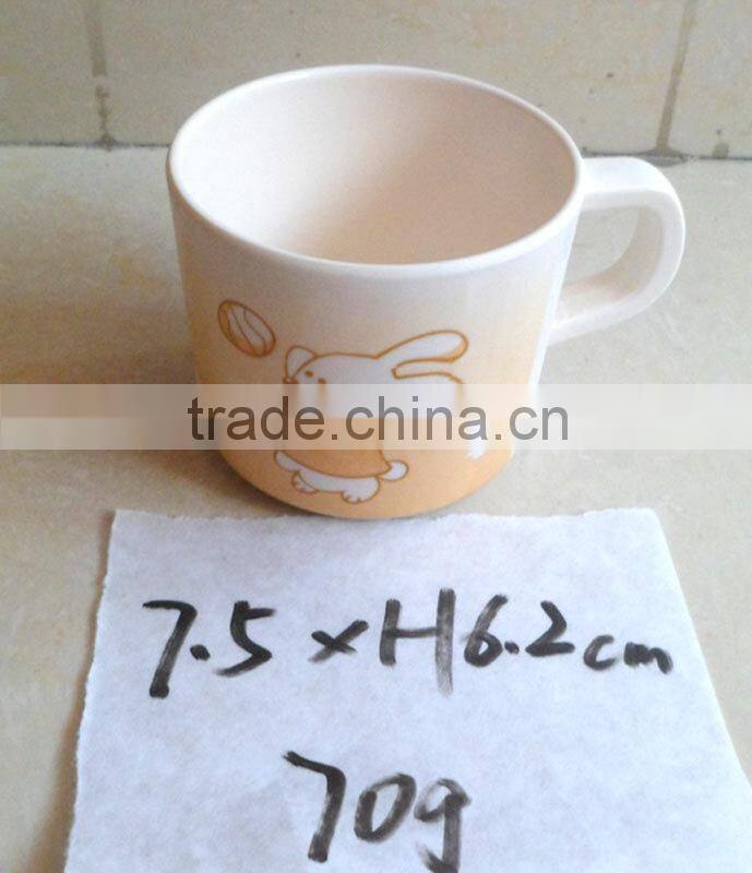 100% melamine ware coffee mug tableware stock lot